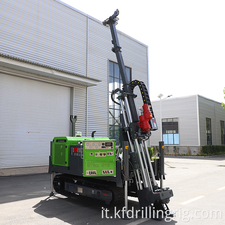 Durability drilling rig for Tunnel construction exploration